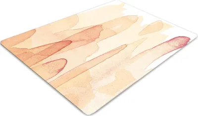 Obrázok produktu pre Podlahová ochranná podložka - Ochranná podložka pod stoličku - Podlahová podložka - 100x70 cm - Žlté línie