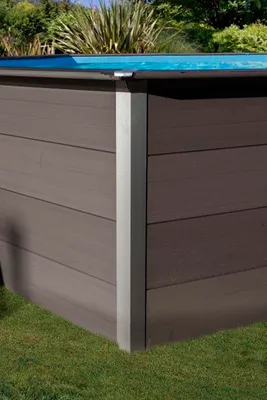 Produktbild von GRE Runder Composite-Pool KPCO41 – Ø 410 x 124 cm, Komplettset