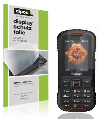 Immagine prodotto di 4x Pellicola Protettiva per Gigaset GLX8 Plus Protezione Schermo Antiriflesso dipos