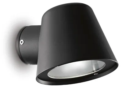 Produktbild von Modern Applique Gas Aluminium Schwarz 1 Licht Gu10