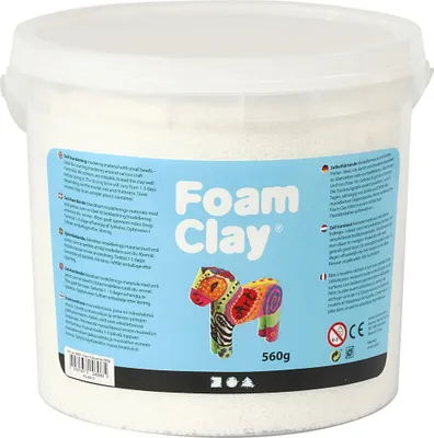 Image de Argile mousse - Wit, 560gr.