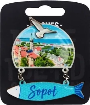 Productafbeelding van Magnes I Love Poland Sopot Ilp-Mag-D-Sop-19