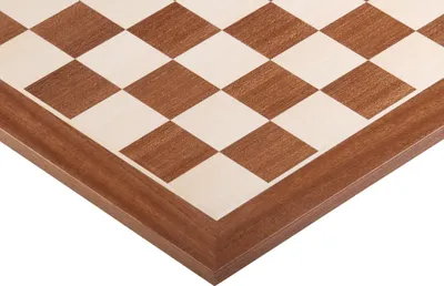 Obrázok produktu pre Šachovnica č. 5+ (bez popisu) mahagón/javor (intarzia)