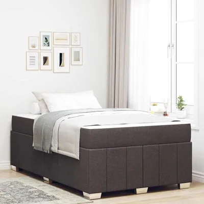Produktbild von Möbel Bettgestell Dunkelbraun 120 x 200 cm Stoff - Klassische Betten 3398282
