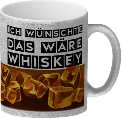 Produktbild von Ich wünschte das wäre Whiskey Kaffeetasse