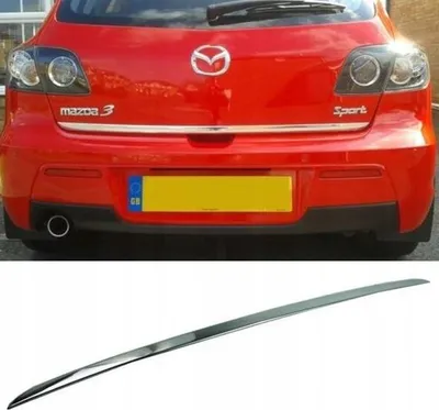 Obrázok produktu pre MAZDA 3 I HB 03-09 – CHROMOVANÁ LIŠTA ZADNÝCH DVERÍ Chromovaná
