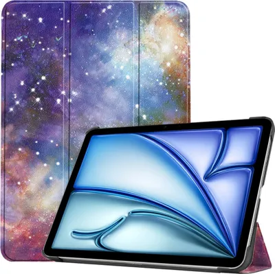 Produktbild von Techsuit FoldPro Tablet-Hülle für Apple iPad Air 6 13 2024 - Galaxie