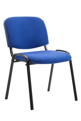 Produktbild von Besucherstuhl HLO-CP111 Stoff  blau