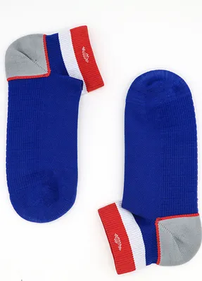 Produktbild von MEGAGROUP Quarter Socken Kurzschaft Frottee 4 Paar 35-39 Low Cut blau für Sport