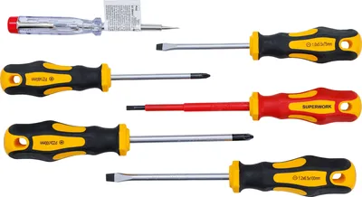 Image de BGS Jeu de tournevis VDE pour électriciens - 6 pièces - 35816