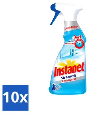 Produktbild von 10 x Instanet 3-in-1 Reinigungsspray – Anti-Beschlag & Streifenfrei – 500 ml - Vorteilspackung - 10 Stücke