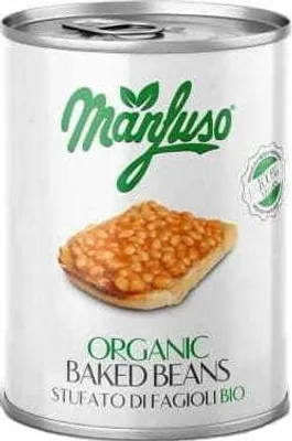 Produktbild von Weiße Bohnen in Tomatensauce   400 g Manfuso