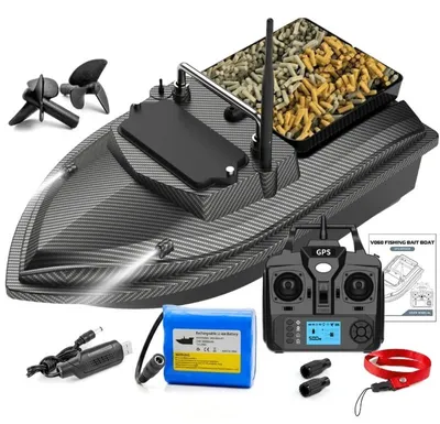 Immagine prodotto di Barca Plantat, Nadit e Momit iUni V060, GPS, 18000mAh, 500m, 2kg, 10km/h