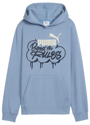 Produktbild von Puma Jungen Mid90s Hoodie FL B Sweatshirt, Cool Blue, 128 EU