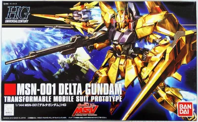Obrázok produktu pre Bandai HGUC 1/144 MSN-001 Delta Gundam stavebnica