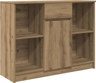 Obrázok produktu pre Komoda so zásuvkou, dub artisan 101x35x76 cm, kompozitné drevo