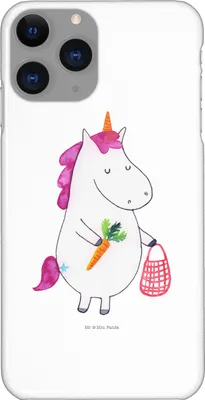 Produktbild von Mr. & Mrs. Panda Iphone 11 Pro Handyhülle Einhorn Gemüse - Weiß - Geschenk, Unicorn, Einhörner, Handy Case, Biomarkt, Wochenmarkt, Premium Kunststoff