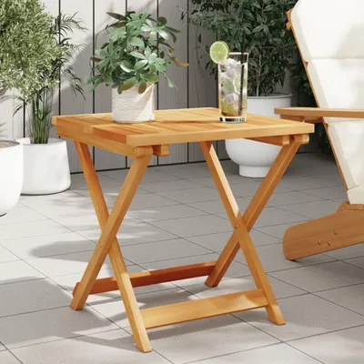 Produktbild von Möbel Gartentisch Klappbar 50x50x50 cm Massivholz Akazie - Gartentische 364893
