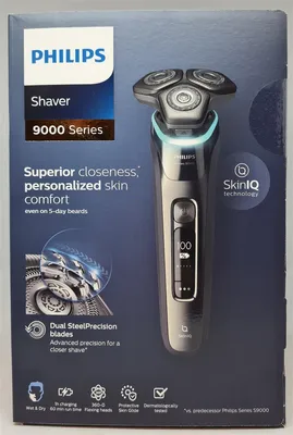 Immagine prodotto di Philips S9987/55 Serie 9000 - Rasoio elettrico per uso bagnato e asciutto - grigio