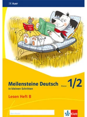 Obrázok produktu pre Meilensteine Deutsch in kleinen Schritten. Heft 2 Klasse 1/2. Lesestrategien - Ausgabe ab 2017
