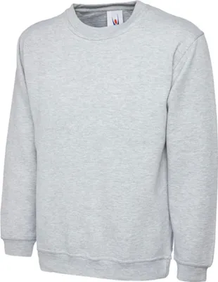 Produktbild von Uni Premium Pullover 350 g/m² Grau XL