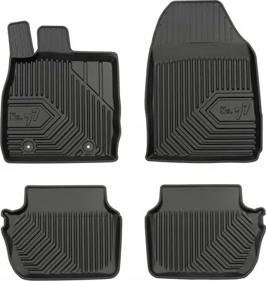 Produktbild von FORD Fiesta Mk7 2008-2012 Gummimatten Tabletts 77