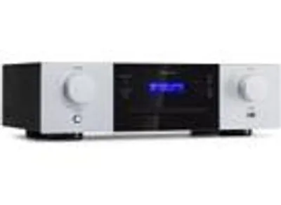 Produktbild von Auna CD-1000 DG, CD-Player Hifi, USB, MP3, Fernbedienung, CD-Player mit LED-Display, CD Receiver Aluminium, schwarz-weiß