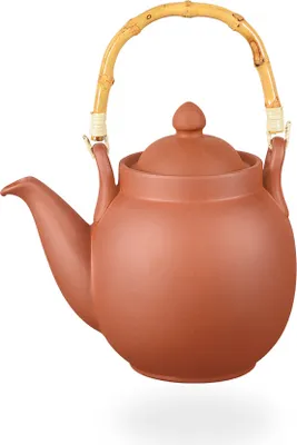 Produktbild von Tenno Tonkanne / Teekanne mit Sieb 1,6 liter aus Ton, handgefertigt
