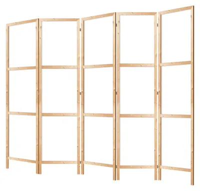 Immagine prodotto di LUMASOUL Paravento su un lato, paravento divisorio per interni, Motivo giapponese, 225x172 cm