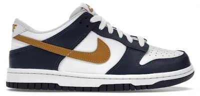 Produktbild von Nike Dunk Low Midnight Navy Wheat (GS) - EU 40