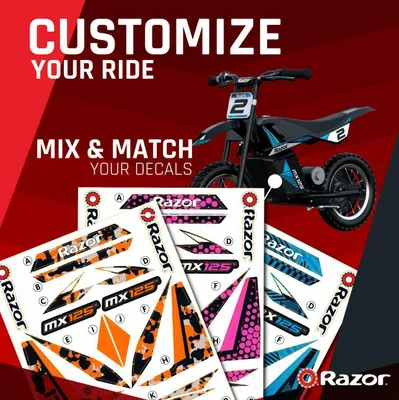 Obrázok produktu pre Razor MX125 Dirt Rocket elektrická motorka - terénna motorka pre deti
