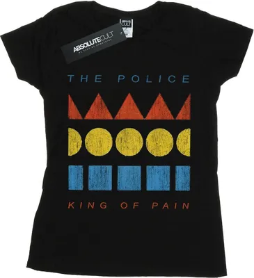 Produktbild von The Police - "King Of Pain" T-Shirt für Damen BI37486 (XL) (Schwarz)