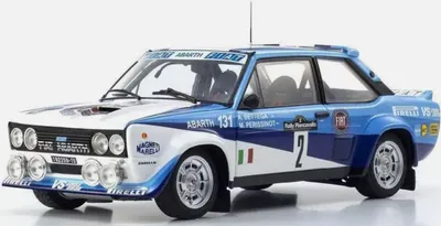 Produktbild von Kyosho KS08376F, Sportwagen-Modell, Vormontiert, 1:18, Fiat 131 Abarth, Unisex, Metall