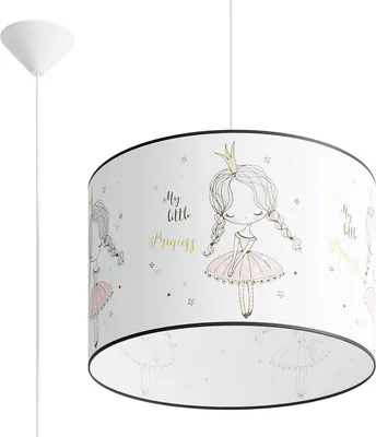 Imagen del producto de Lámpara colgante PRINCESS 40, 1xE27, 15W, PVC, 95x40x40cm, marca Sollux Lighting