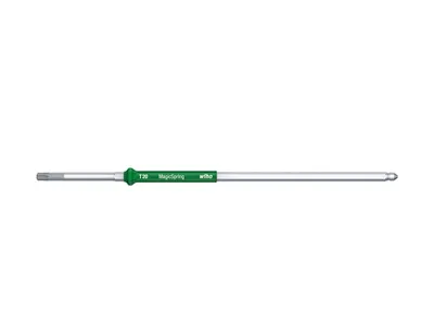 Obrázek produktu pro Vyměnitelná čepel Wiha TORX® MagicSpring® pro momentové šroubováky s dlouhou rukojetí (27814) T9 x 175 mm, 2,5 Nm