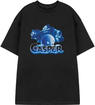 Produktbild von Casper - T-Shirt für Herren/Damen Uni kurzärmlig NS8587 (L) (Schwarz)