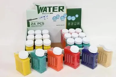 Produktbild von Cabotoys Hydrogel-Wasserkugeln 7–8 mm, 20.000 Stück, Farbmix