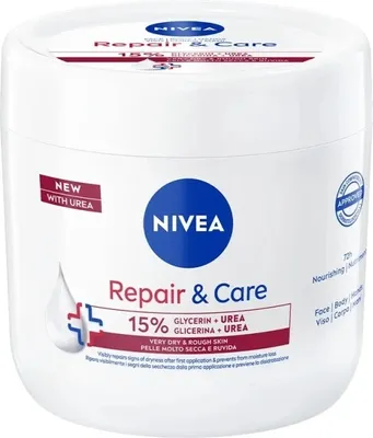 Zdjęcie produktu dla Nivea Repair & Care Krem nawilajco-regenerujcy z mocznikiem, 400 ml