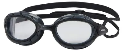 Produktbild von Zoggs Schwimmbrille Predator, Glastönung:transparent, Farbe:schwarz