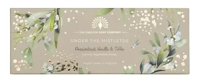 Obrázek produktu pro The English Soap Company, sada tuhých mýdel, 3 kusy, 3 x 100 g, Under The Mistletoe