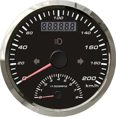 Obrázek produktu pro GPS tachometr, vodotěsný, 0-200 km/h, 200KM-BS