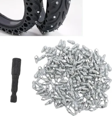Obrázek produktu pro 100ks hroty na sněhové pneumatiky 4x9mm zimní protiskluzové hroty na pneumatiky pro off road skútry horská kola motocykly