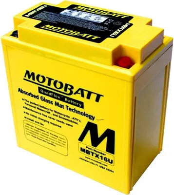 Obrázek produktu pro Motobaterie MOTOBATT MBTX16U 19 Ah