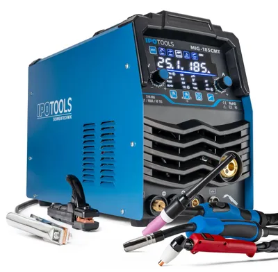Immagine prodotto di Apparecchio multifunzione Combi 7-in-1: MIG, MAG, WIG, saldatrice plasma - Potenza: 185 W