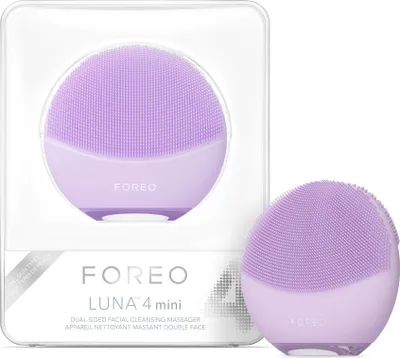 Produktbild von FOREO LUNA 4 mini Gesichtsreinigungsbürste – Sanfte Reinigung & Massage – Smartes Beauty Tool für alle Hauttypen – Kompaktes Design für tägliche Pflege