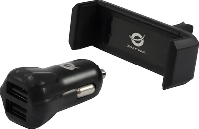 Obrázek produktu pro Conceptronic CUSBCAR2AKIT, Auto, Zapalovač na doutníky, 5 V, Černá