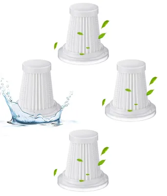 HEPA-Filter 4er-Pack, waschbar, wiederverwendbar, kabellos, für Auto
