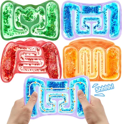 Image de Jeu de décompression en forme de balle, modèle "Express" - Coffret de 4 pièces