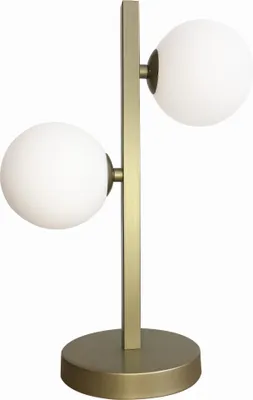 Produktbild von Candellux Messing Tischlampe Kama für Glühbirne 2x G9 42-73433