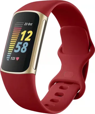Produktbild von imoshion Silikonband für das Fitbit Charge 5 / 6 - S - Rot